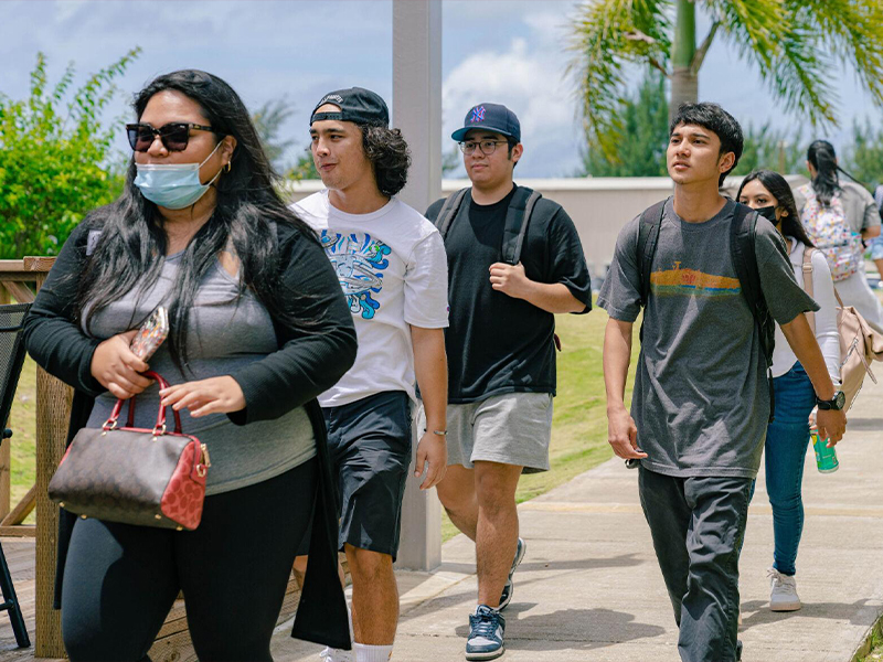 Northern Marianas College welcomed close to 1,300 students to its Fall 2022 semester on Monday, Aug. 15, 2022.